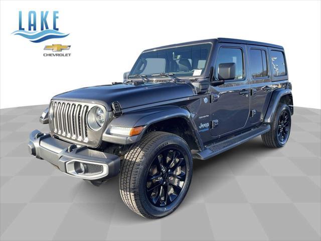 used 2021 Jeep Wrangler Unlimited 4xe car, priced at $31,990