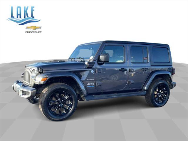 used 2021 Jeep Wrangler Unlimited 4xe car, priced at $31,990