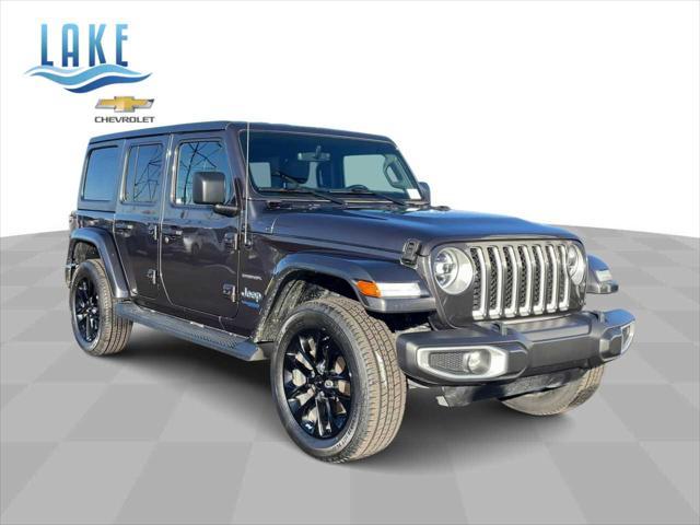 used 2021 Jeep Wrangler Unlimited 4xe car, priced at $31,990