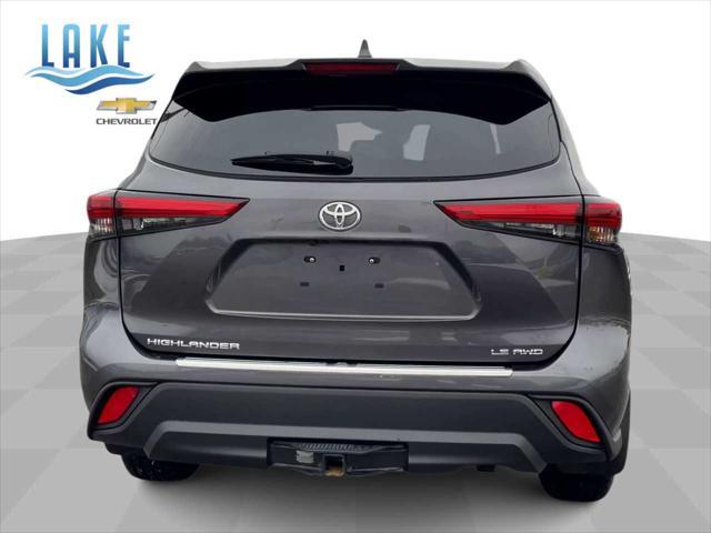 used 2021 Toyota Highlander car, priced at $30,456