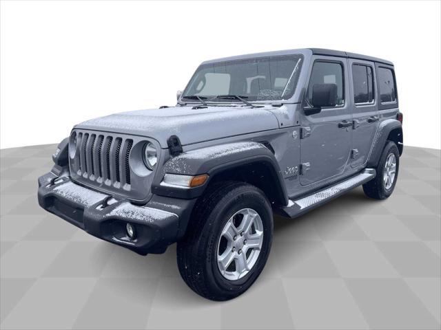 used 2020 Jeep Wrangler Unlimited car, priced at $29,188