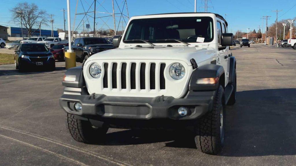 used 2020 Jeep Wrangler Unlimited car, priced at $22,992