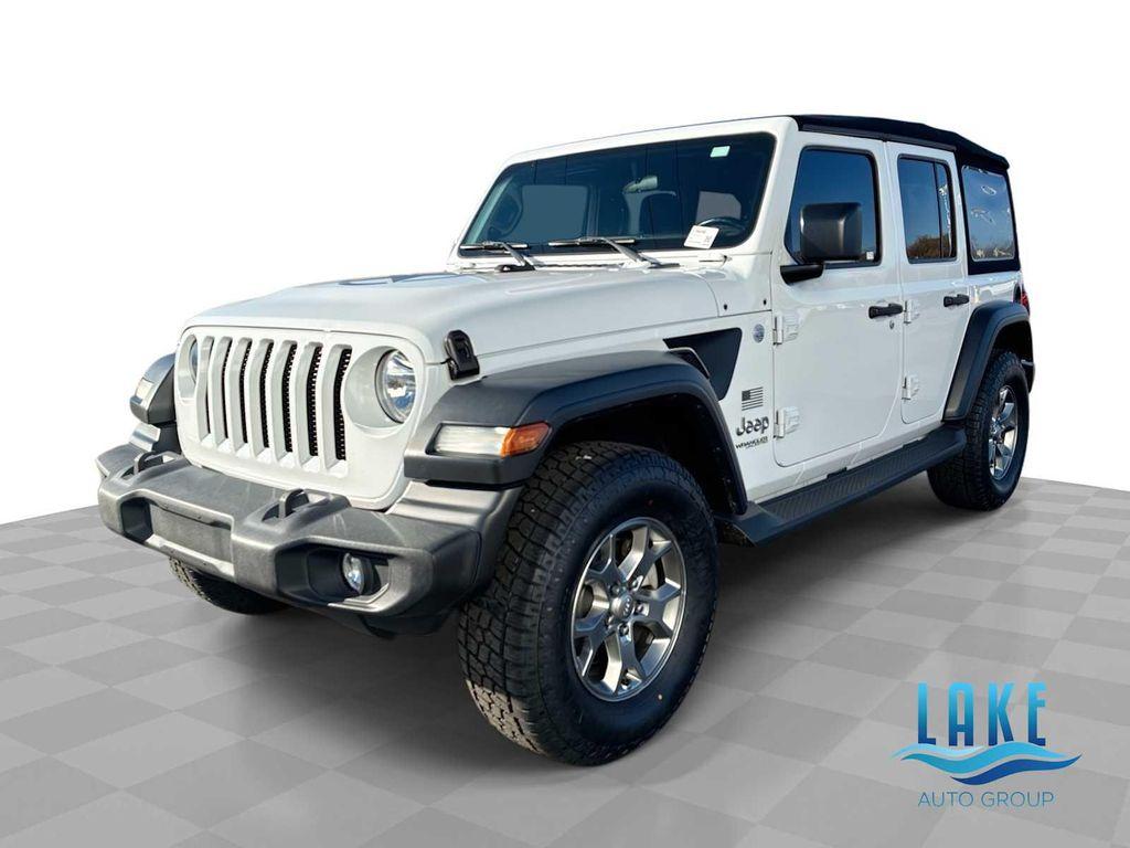 used 2020 Jeep Wrangler Unlimited car, priced at $22,992