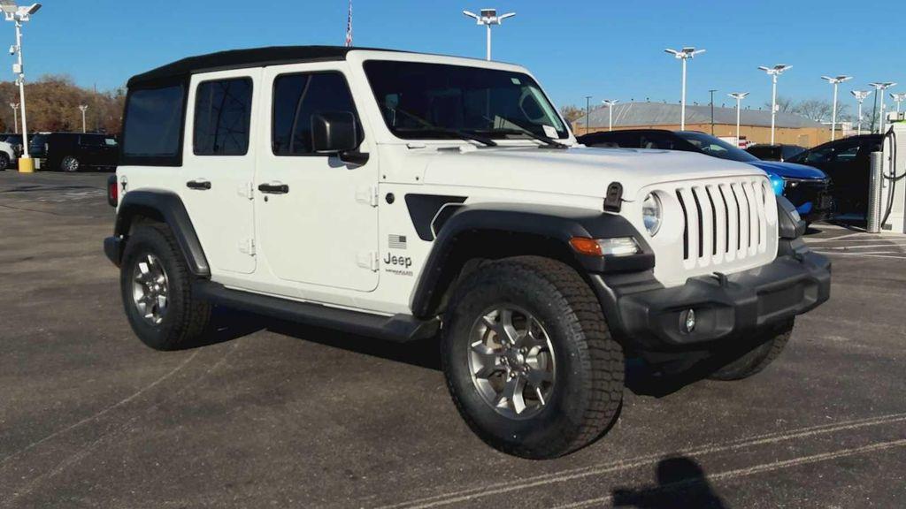 used 2020 Jeep Wrangler Unlimited car, priced at $22,992