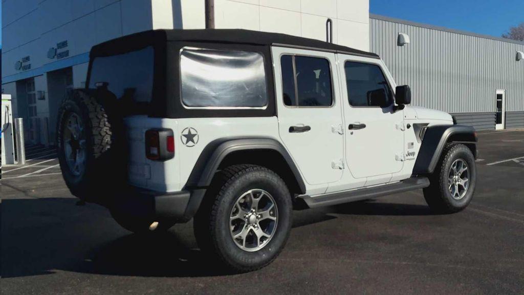 used 2020 Jeep Wrangler Unlimited car, priced at $22,992