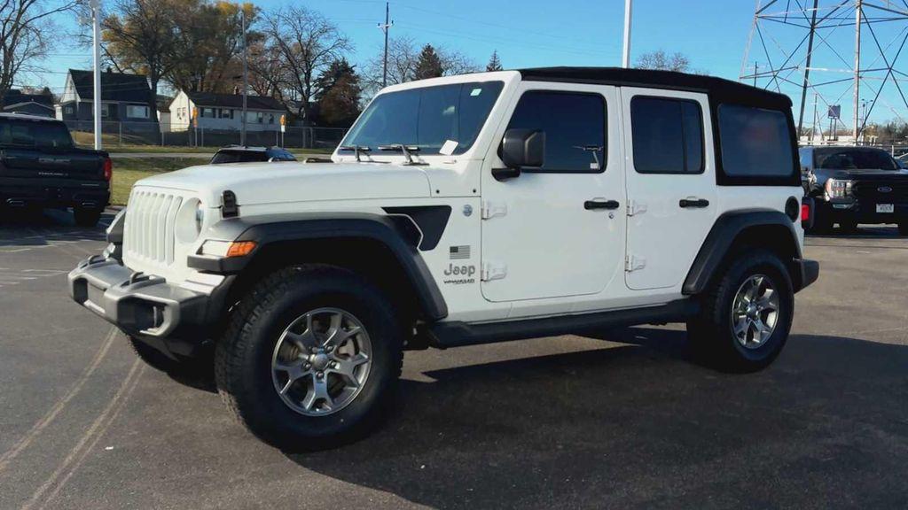 used 2020 Jeep Wrangler Unlimited car, priced at $22,992