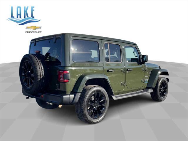 used 2021 Jeep Wrangler Unlimited 4xe car, priced at $33,978