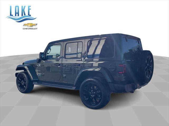 used 2021 Jeep Wrangler Unlimited 4xe car, priced at $33,978