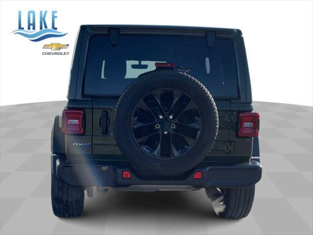 used 2021 Jeep Wrangler Unlimited 4xe car, priced at $33,978