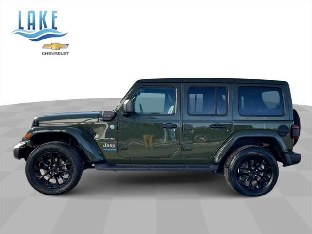 used 2021 Jeep Wrangler Unlimited 4xe car, priced at $33,978