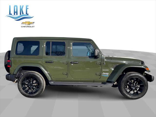 used 2021 Jeep Wrangler Unlimited 4xe car, priced at $33,978