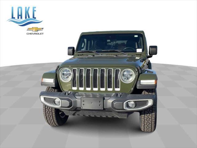 used 2021 Jeep Wrangler Unlimited car, priced at $34,386