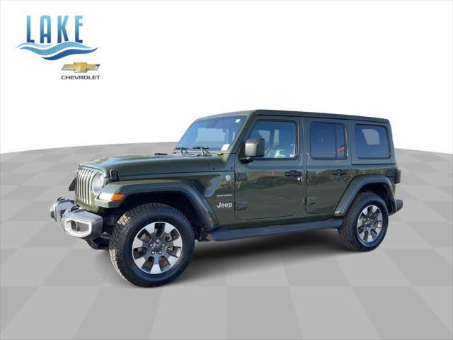 used 2021 Jeep Wrangler Unlimited car, priced at $34,386