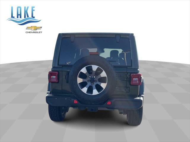 used 2021 Jeep Wrangler Unlimited car, priced at $34,386