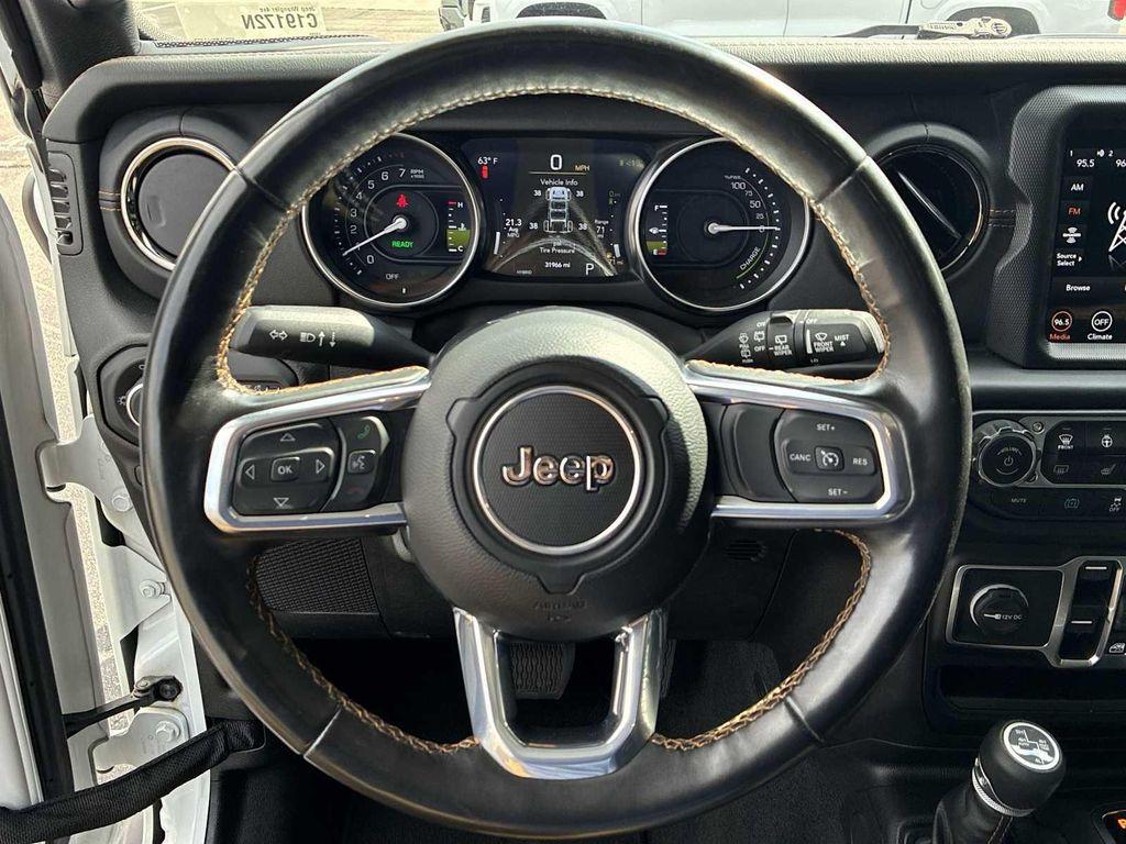 used 2022 Jeep Wrangler Unlimited 4xe car, priced at $35,585