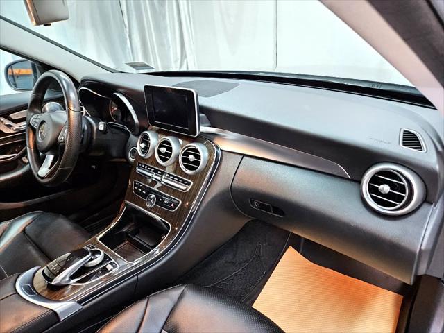 used 2015 Mercedes-Benz C-Class car, priced at $12,895