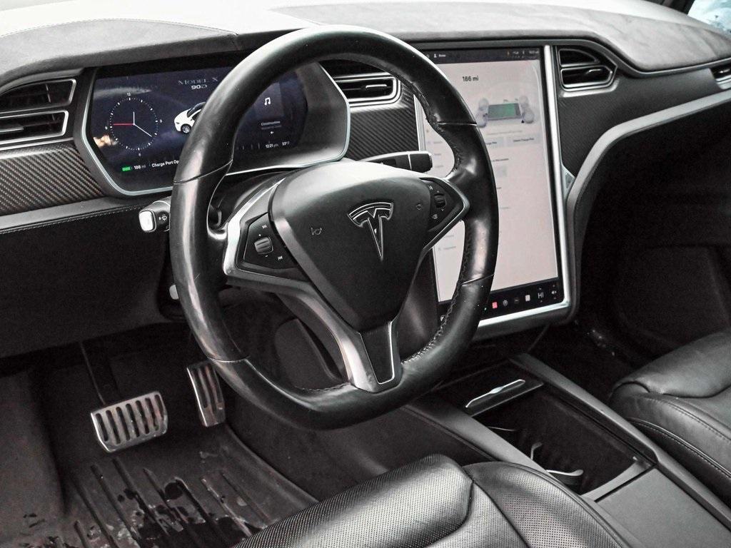 used 2016 Tesla Model X car, priced at $30,990