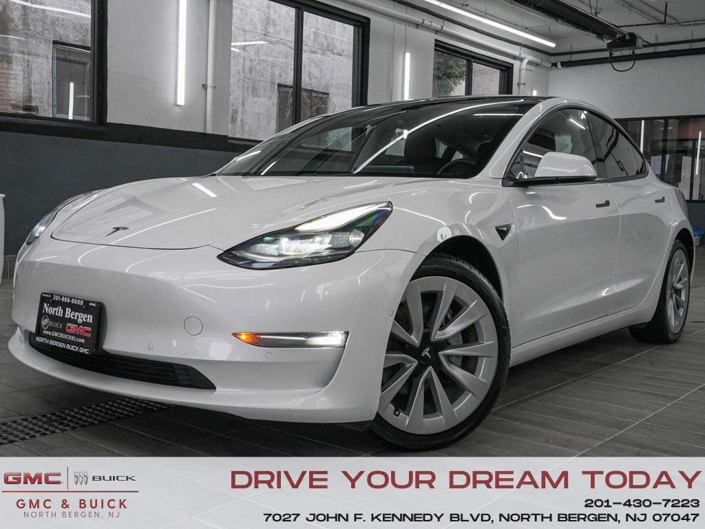 used 2022 Tesla Model 3 car, priced at $22,740