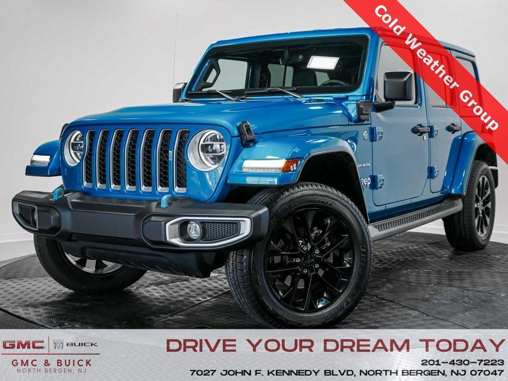 used 2022 Jeep Wrangler Unlimited 4xe car, priced at $26,450