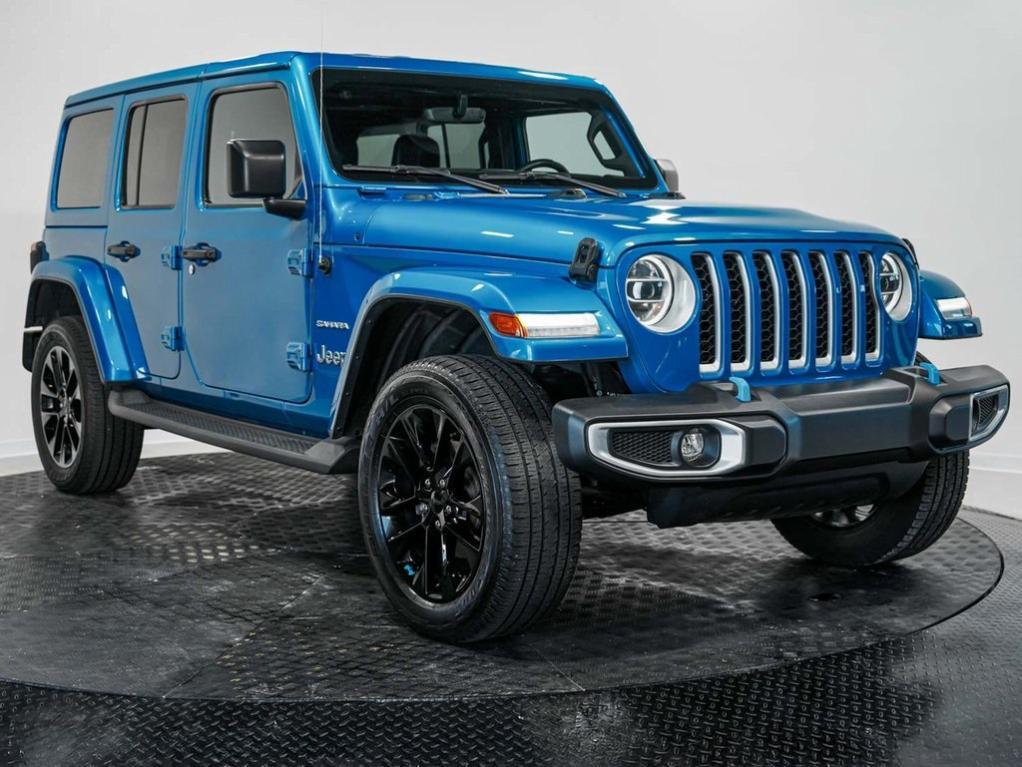 used 2022 Jeep Wrangler Unlimited 4xe car, priced at $26,450