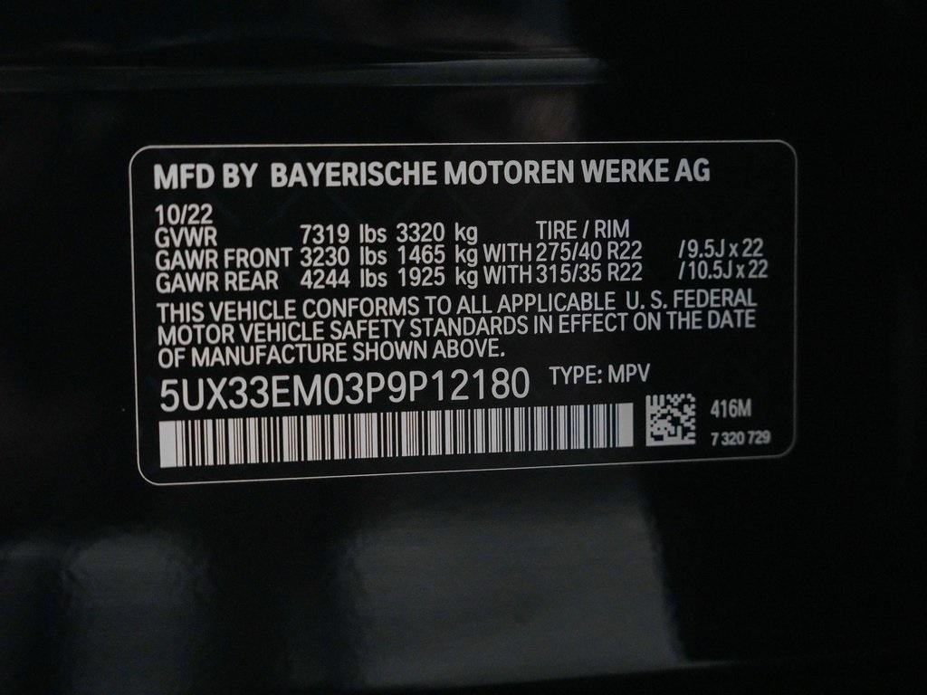 used 2023 BMW X7 car, priced at $68,990