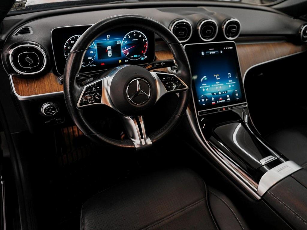 used 2022 Mercedes-Benz C-Class car, priced at $30,450