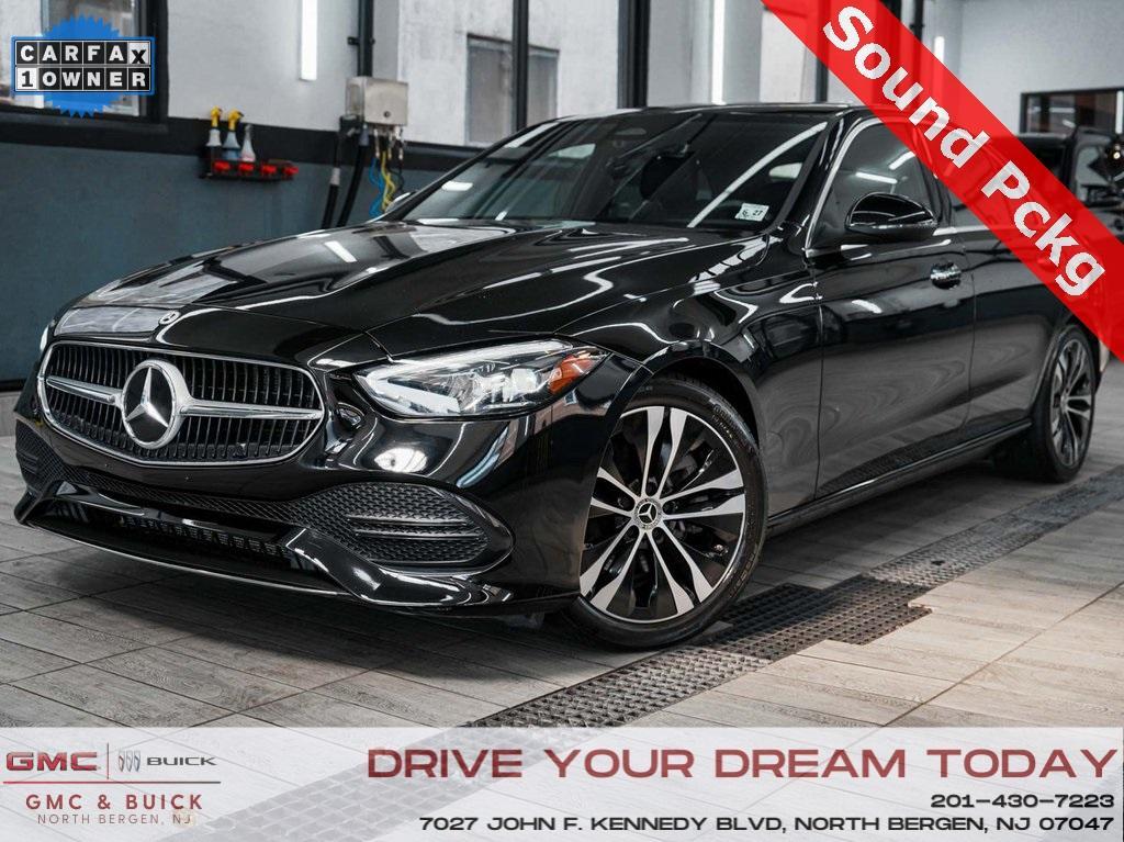 used 2022 Mercedes-Benz C-Class car, priced at $30,450