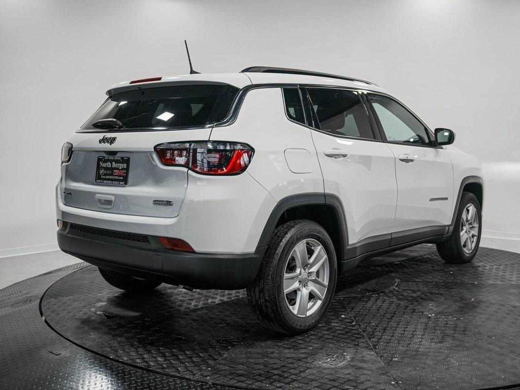 used 2022 Jeep Compass car, priced at $19,240
