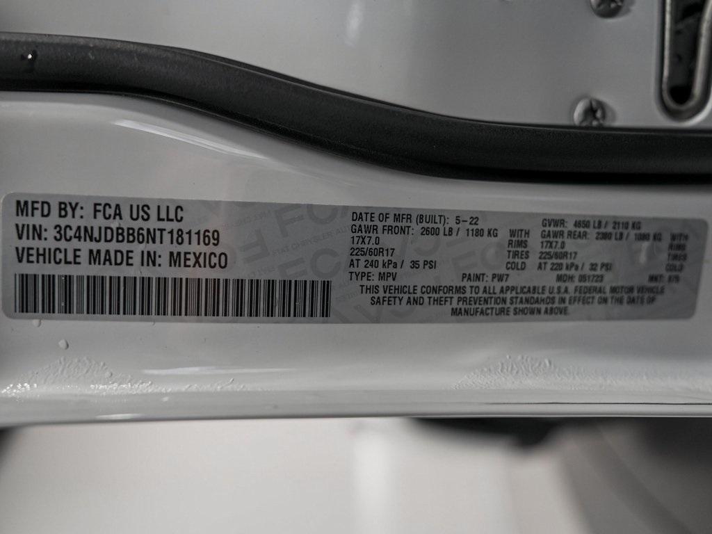 used 2022 Jeep Compass car, priced at $19,240