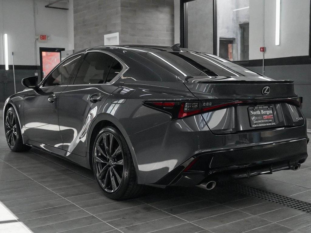 used 2023 Lexus IS 350 car, priced at $44,990