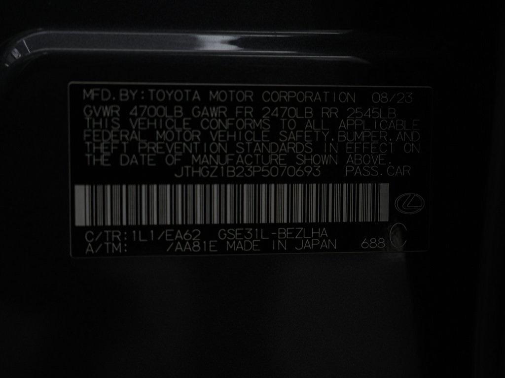 used 2023 Lexus IS 350 car, priced at $44,990