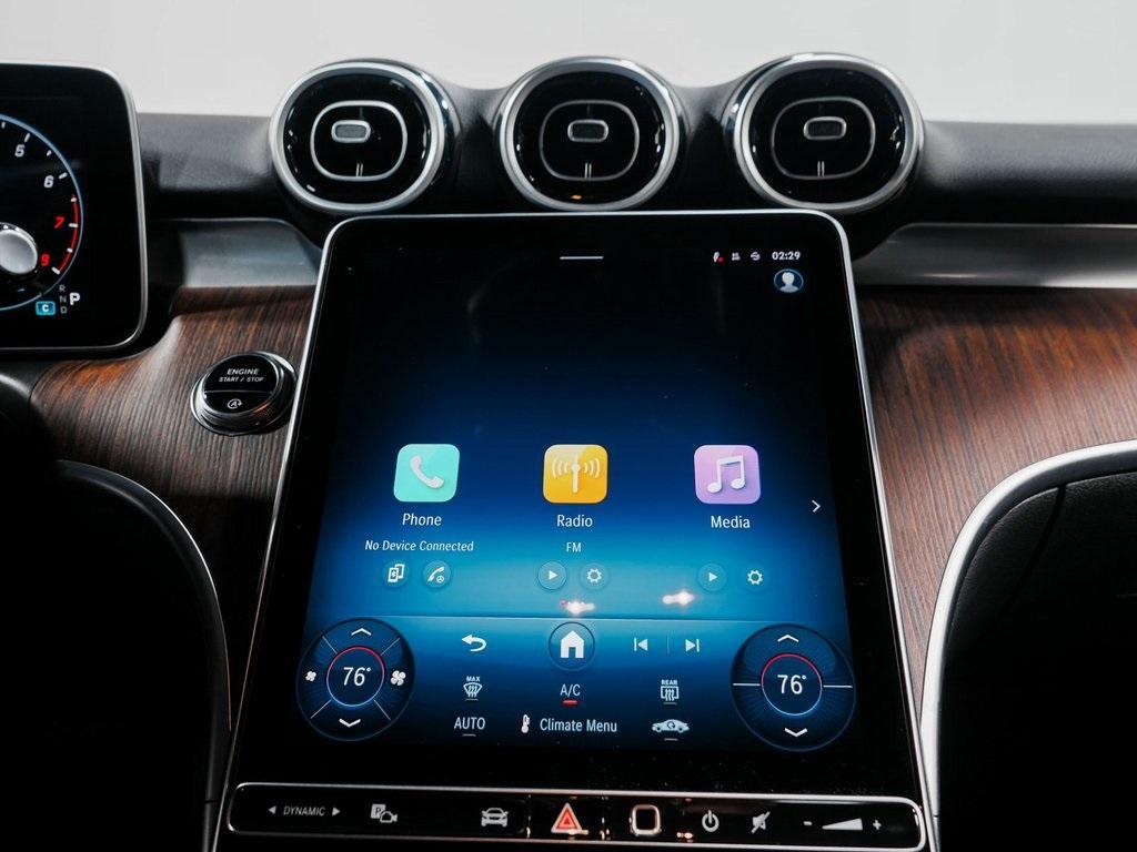 used 2025 Mercedes-Benz C-Class car, priced at $38,740