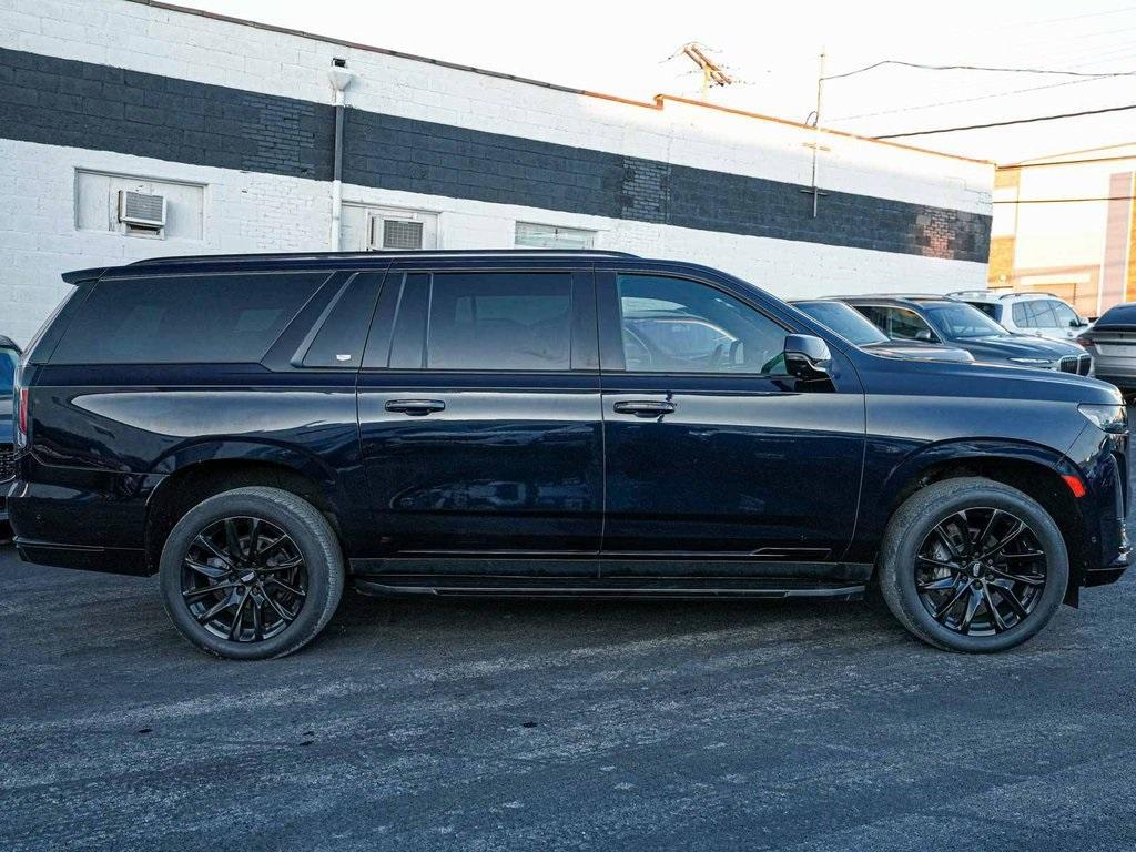 used 2021 Cadillac Escalade ESV car, priced at $74,240