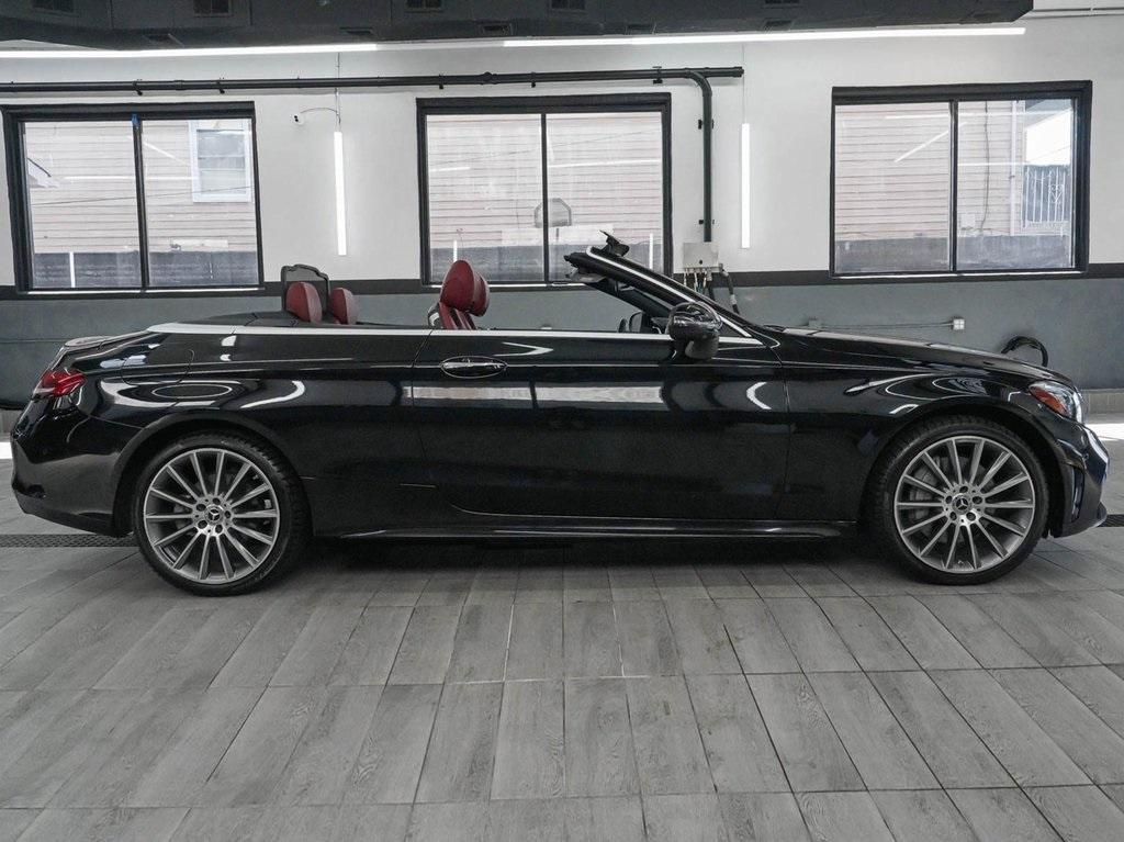 used 2022 Mercedes-Benz C-Class car, priced at $38,990