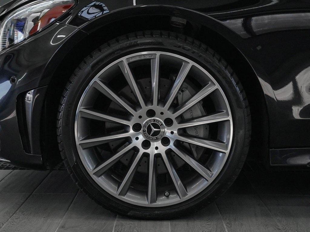 used 2022 Mercedes-Benz C-Class car, priced at $38,990