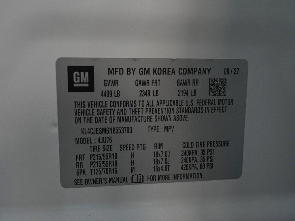 used 2022 Buick Encore car, priced at $19,450