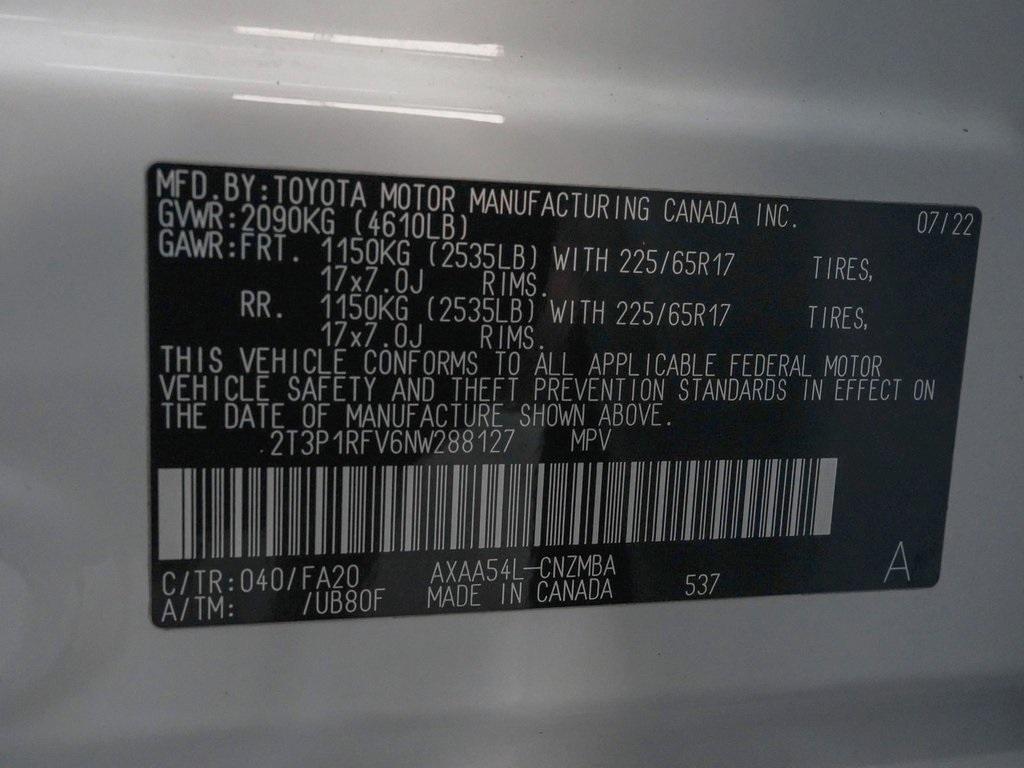 used 2022 Toyota RAV4 car, priced at $29,450