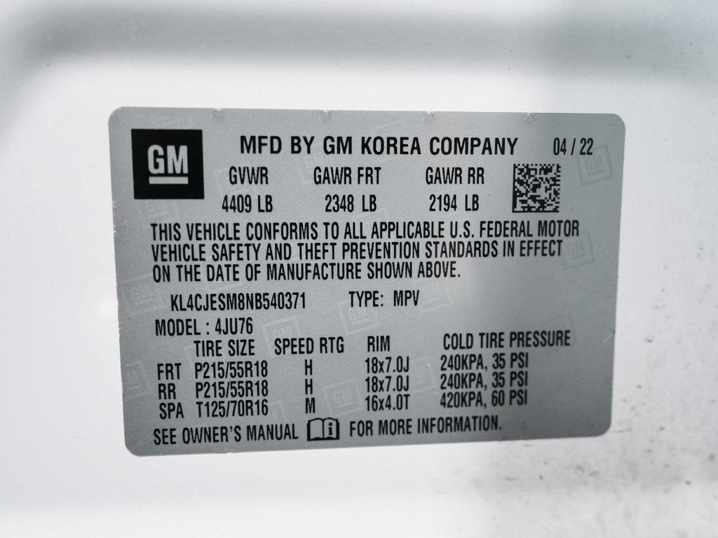 used 2022 Buick Encore car, priced at $15,450