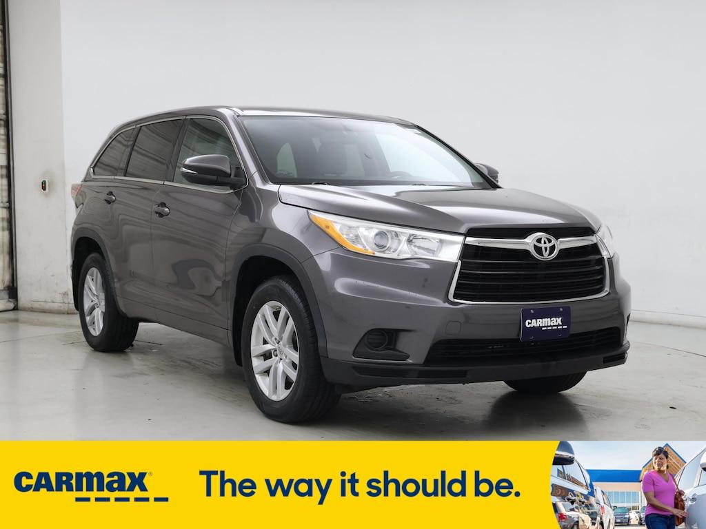 used 2014 Toyota Highlander car, priced at $18,998