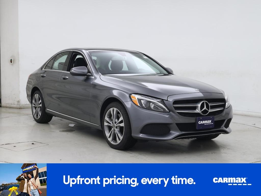 used 2018 Mercedes-Benz C-Class car, priced at $19,998