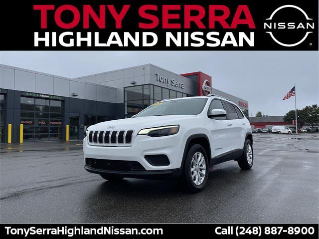 used 2021 Jeep Cherokee car, priced at $19,200