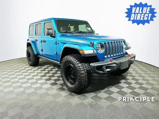 used 2020 Jeep Wrangler Unlimited car, priced at $23,991