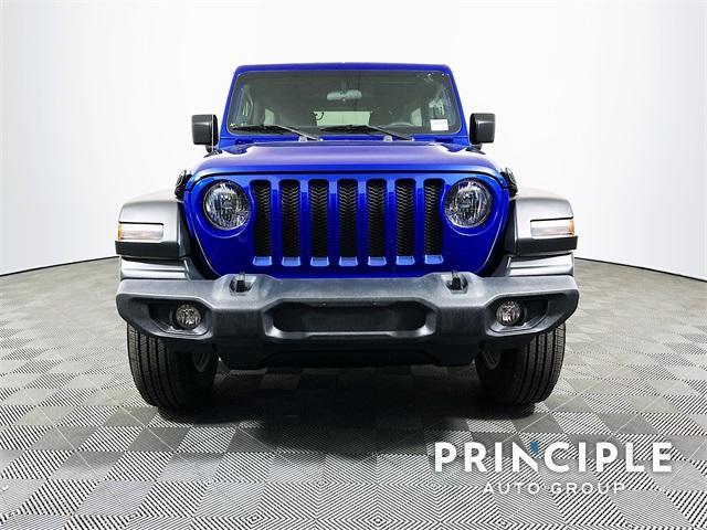 used 2020 Jeep Wrangler Unlimited car, priced at $29,642