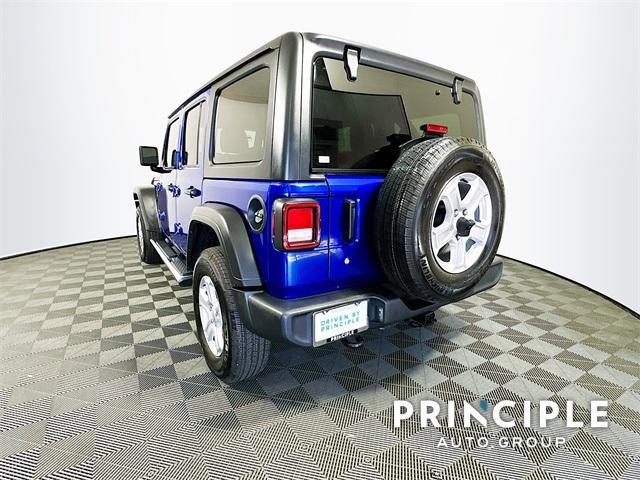 used 2020 Jeep Wrangler Unlimited car, priced at $29,642