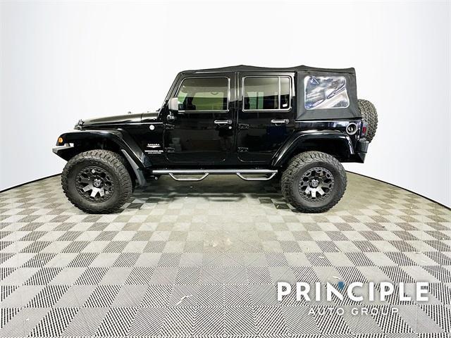 used 2014 Jeep Wrangler Unlimited car, priced at $19,987