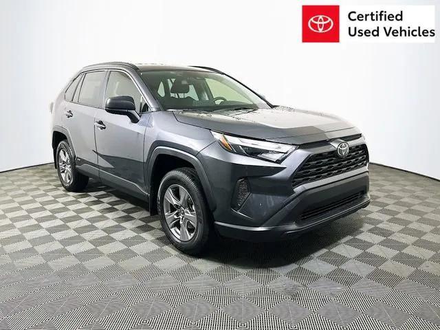 used 2025 Toyota RAV4 Hybrid car, priced at $33,991