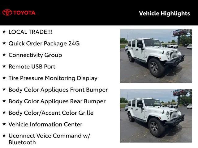 used 2016 Jeep Wrangler Unlimited car, priced at $15,999