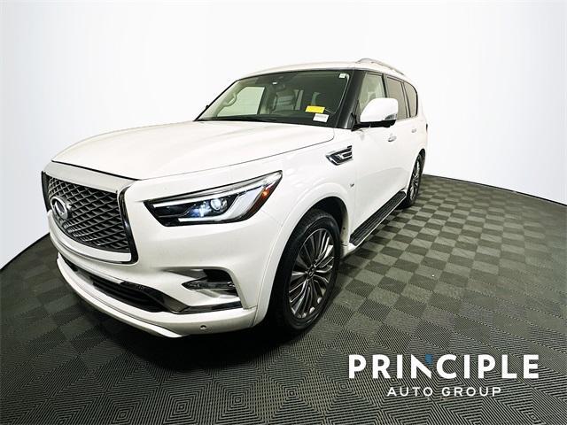 used 2019 INFINITI QX80 car, priced at $27,494