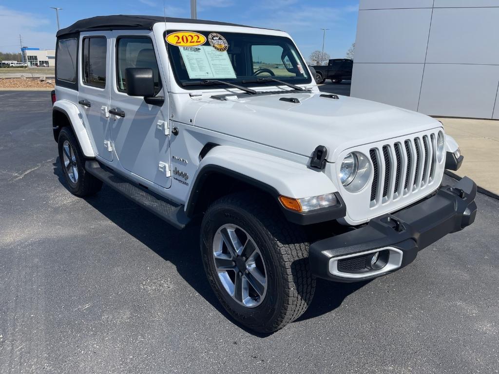 used 2022 Jeep Wrangler Unlimited car, priced at $36,999