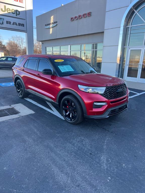 used 2021 Ford Explorer car, priced at $39,495